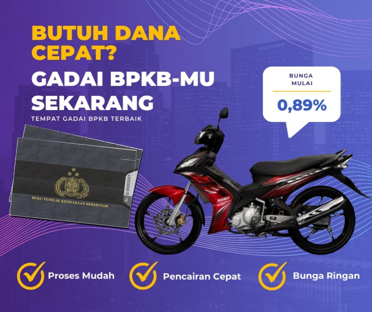 Kredit Jaminan Bpkb Motor Yamaha Jupiter Mx 135 Cw Dapat Dana Berapa? Seperti Ini Simulasinya